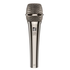 sE Electronics V7 NI-25AE 25th Anniversary Dynamic Microphone - Brushed Nickel